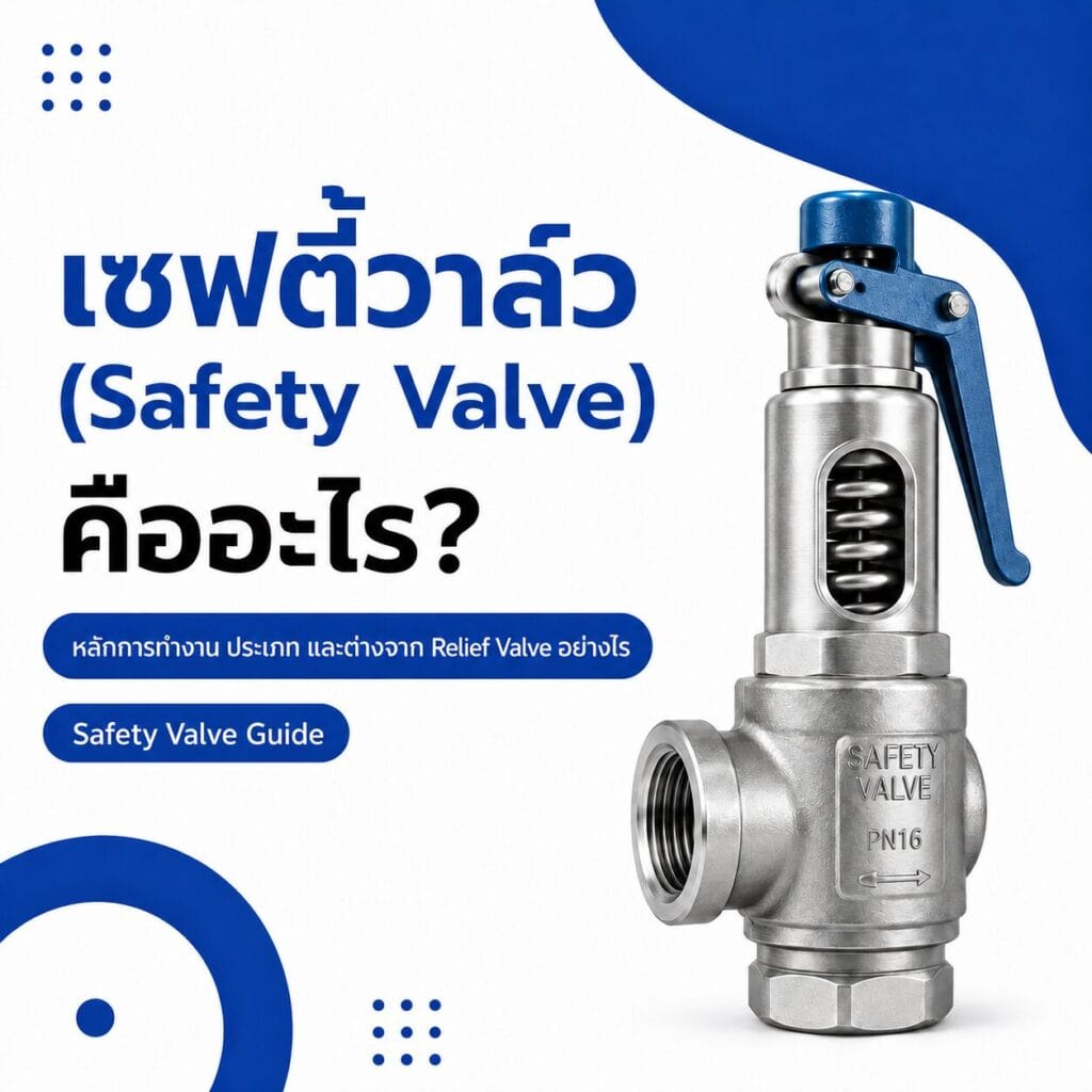 Safety Valve คืออะไร เซฟตี้วาล์ว คือ