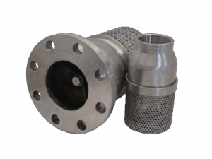Foot valve main