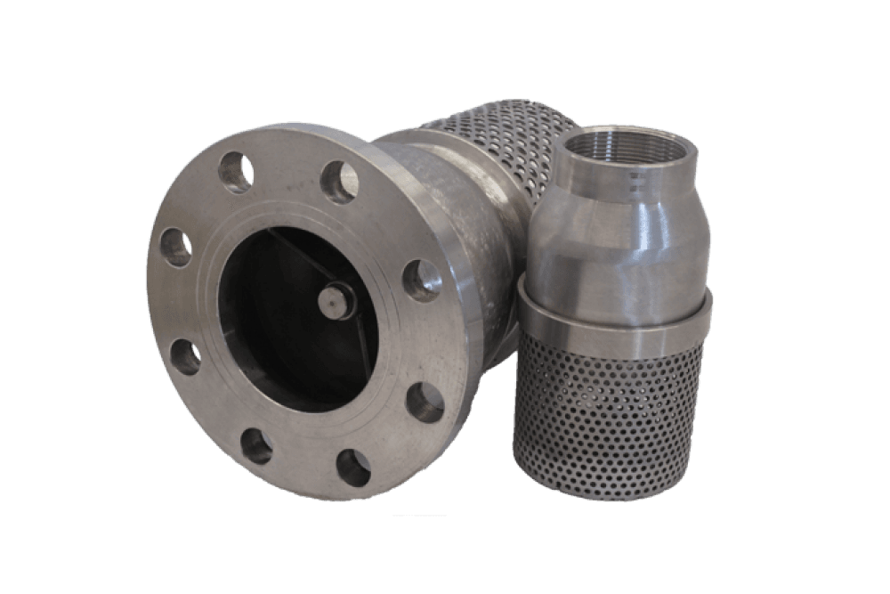 Foot valve main