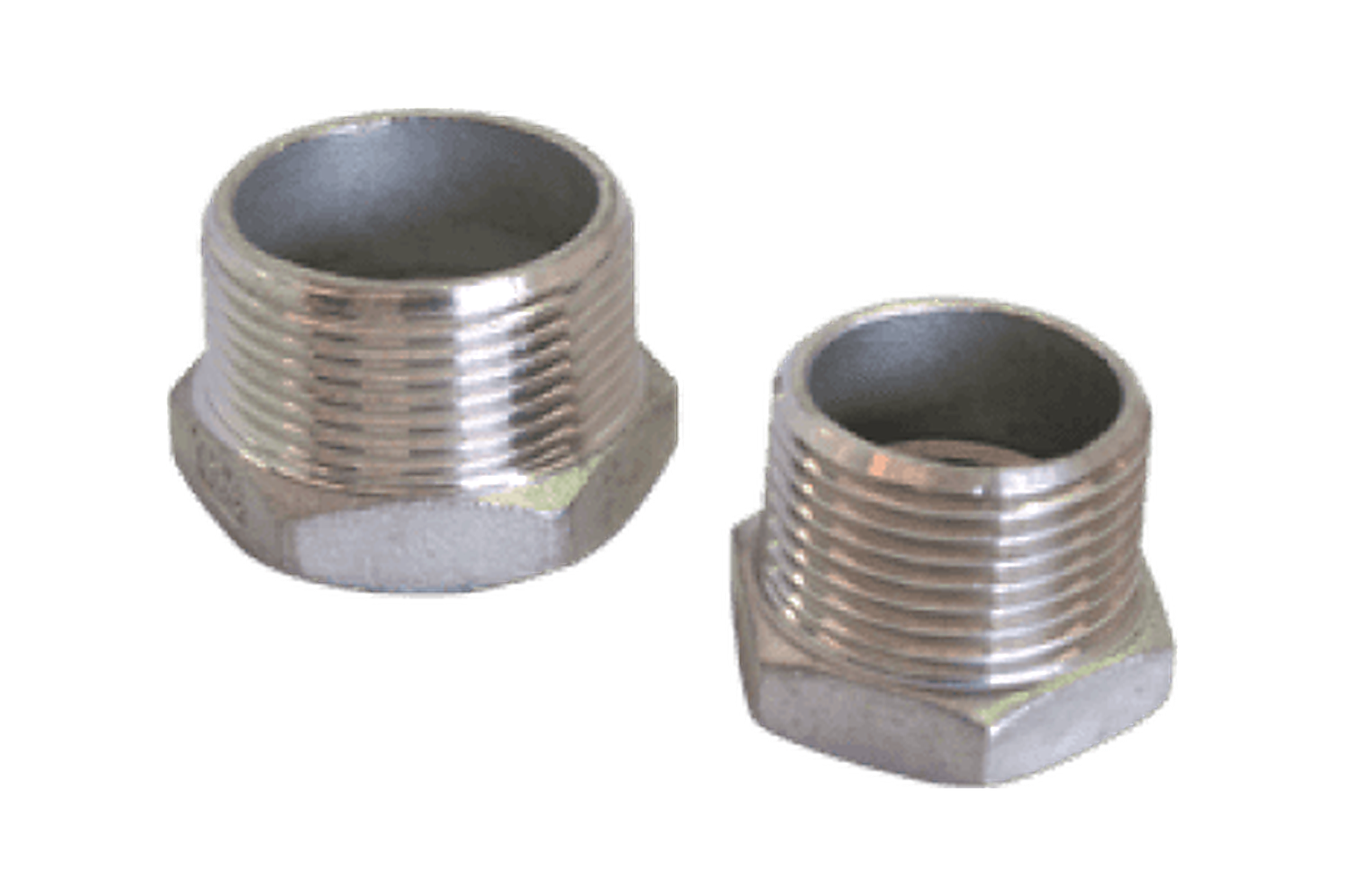High pressure fitting detail